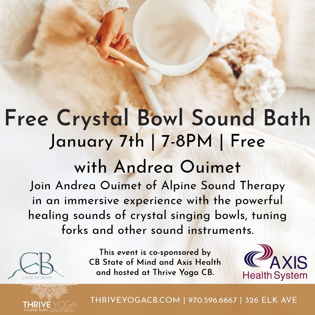 Free Crystal Bowl Sound Bath