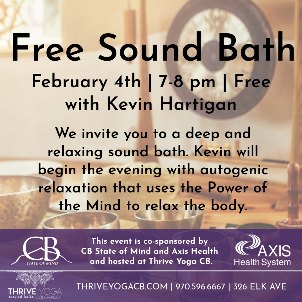 Free Sound Bath February